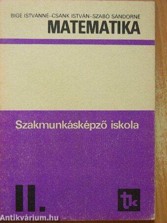 Matematika II.