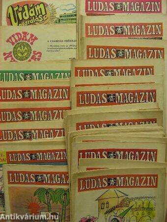 Ludas Magazin 1968-1980. (vegyes számok) (26 db)