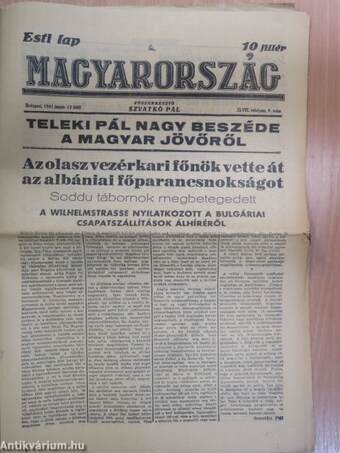 Magyarország 1941. január 13.