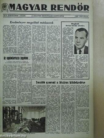 Magyar Rendőr 1960. január-december