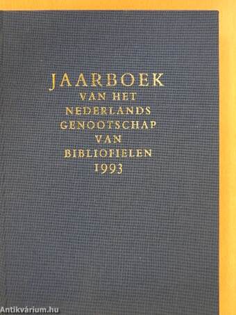 Jaarboek van het Nederlands Genootschap van Bibliofielen 1993