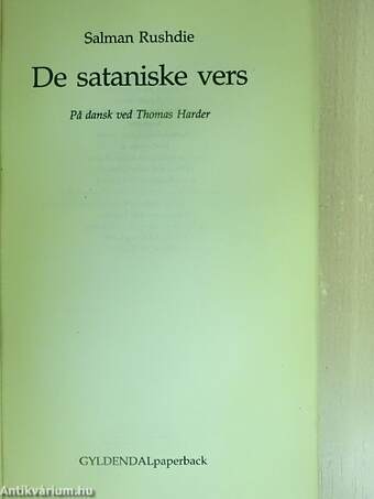 De sataniske vers