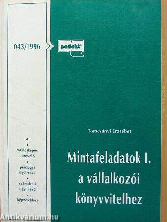 Mintafeladatok I. a vállalkozói könyvvitelhez