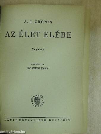 Az élet elébe