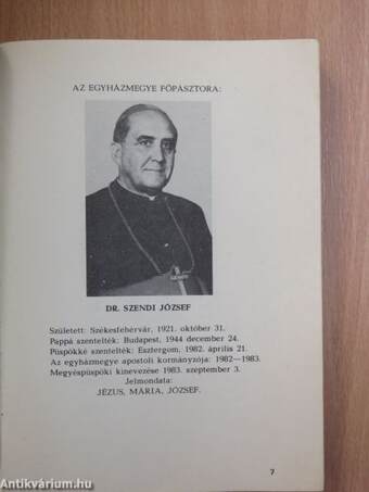 A veszprémi egyházmegye névtára 1984