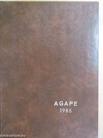 Agape 1985. január-december 