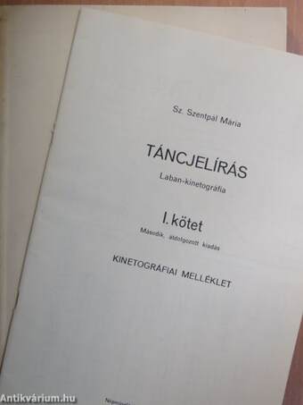 Táncjelírás I./Melléklet