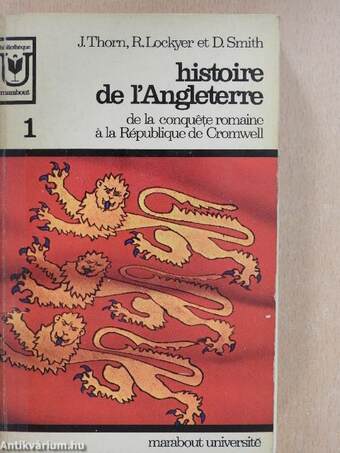 Histoire de l'Angleterre 1-2.