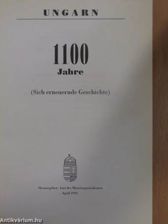 Ungarn 1100 Jahre