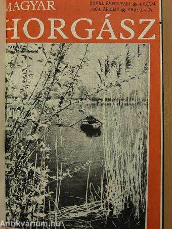 Magyar Horgász 1974-1976. (vegyes számok)