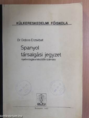 Spanyol társalgási jegyzet