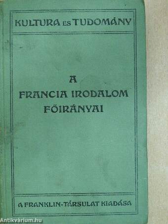 A francia irodalom főirányai