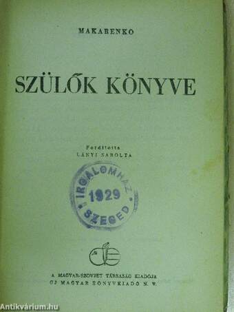 Szülők könyve