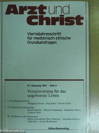 Arzt und Christ 1991/3