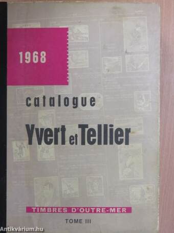 Catalogue de Timbres-Poste III.