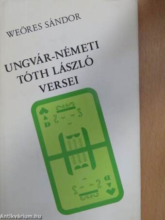 Ungvár-Németi Tóth László versei