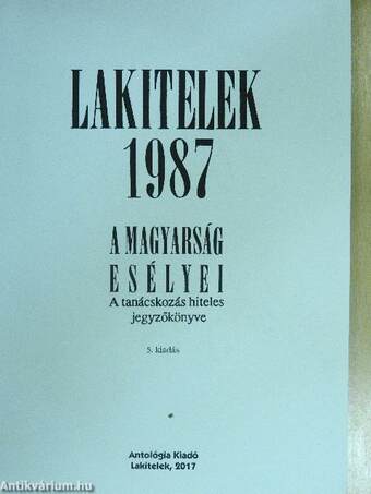 Lakitelek 1987