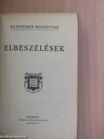 Elbeszélések