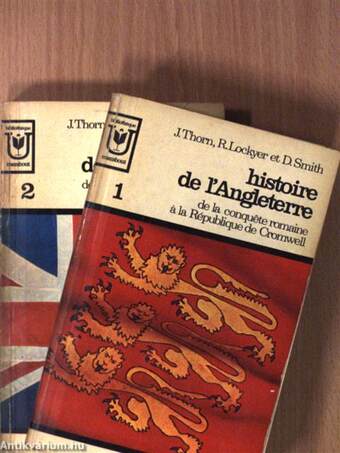 Histoire de l'Angleterre 1-2.