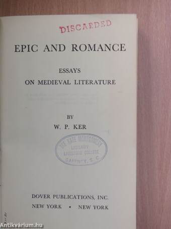 Epic and Romance