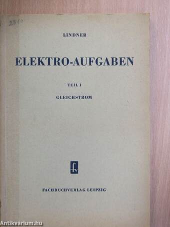 Elektro-Aufgaben I.