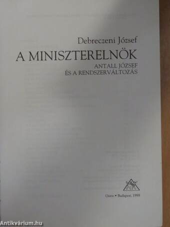 A miniszterelnök