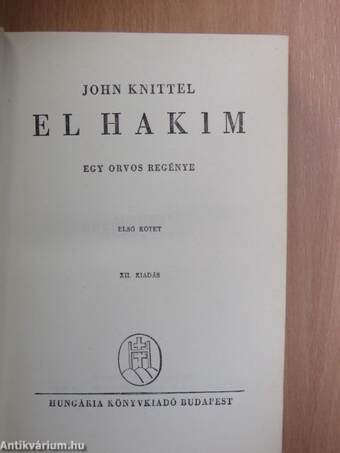 El hakim I-II.