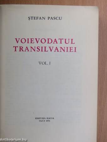 Voievodatul Transilvaniei I.