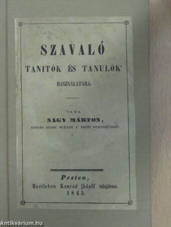 Szavaló I.