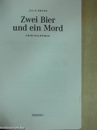 Zwei Bier und ein Mord