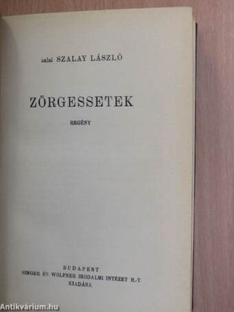 Zörgessetek