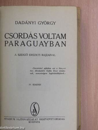 Csordás voltam Paraguayban