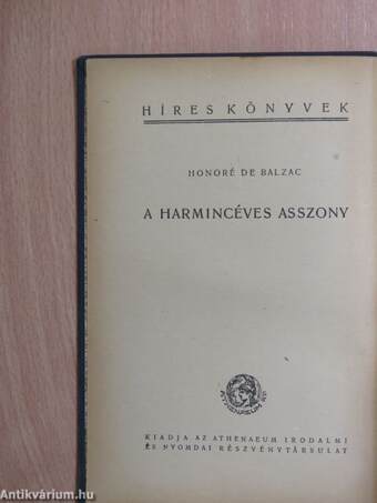 A harmincéves asszony