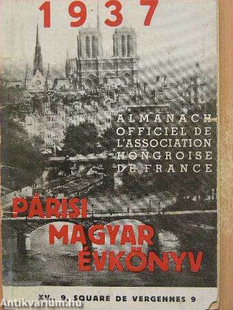 Párisi Magyar Évkönyv 1937