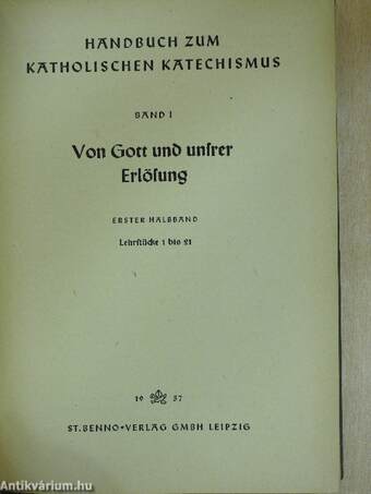 Von Gott und unsrer Erlösung I/1-2.