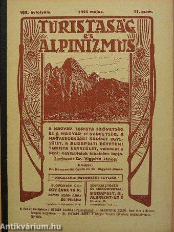 Turistaság és Alpinizmus 1918. május