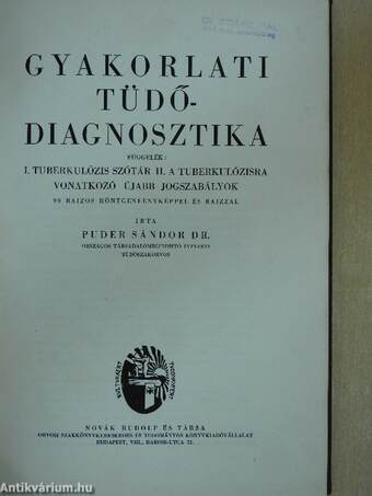 Gyakorlati tüdő-diagnosztika