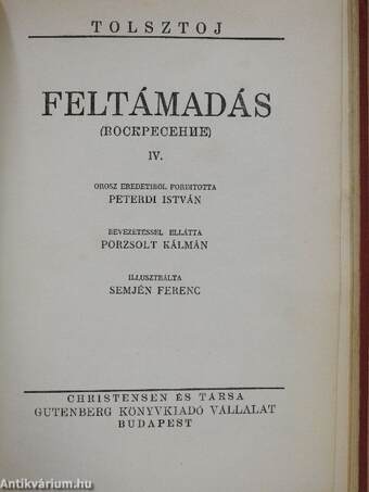 Feltámadás I-IV.