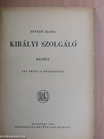 Királyi szolgáló