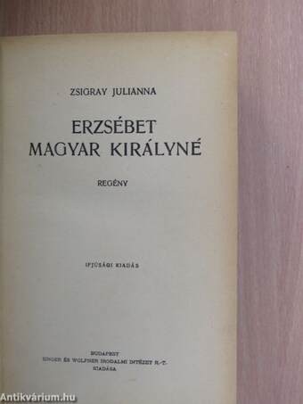 Erzsébet magyar királyné