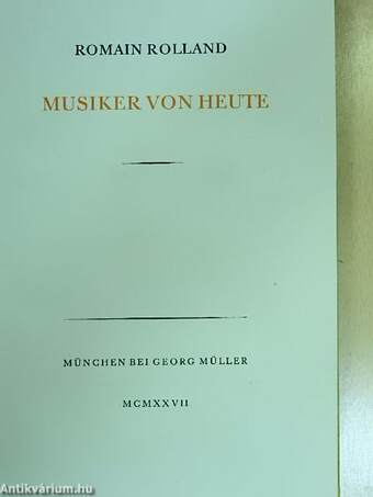 Musiker von Heute