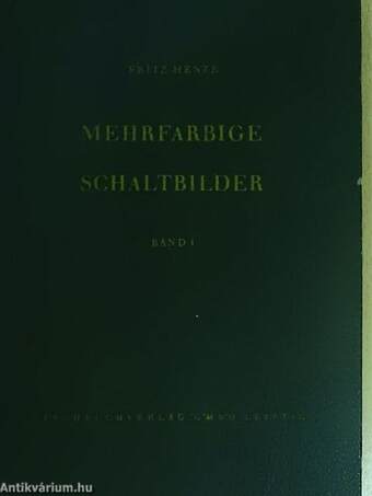 Mehrfarbige Schaltbilder in den genormten Farben I-II.