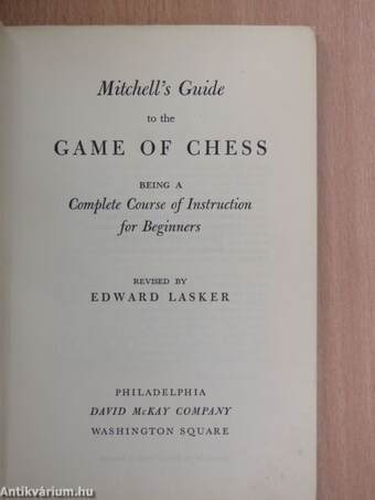 Mitchell's Guide to the Game of Chess