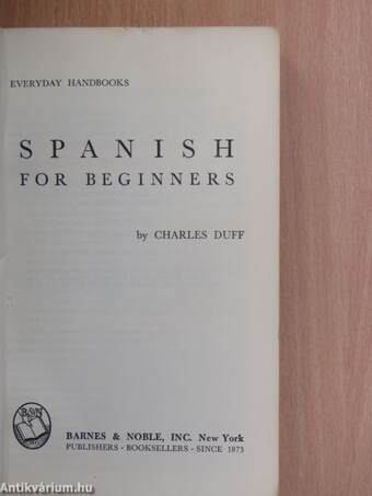 Spanish for Beginners