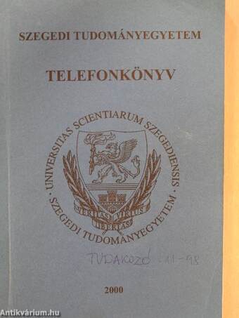 Szegedi Tudományegyetem - Telefonkönyv