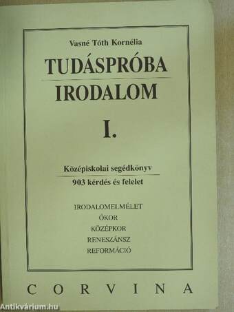 Tudáspróba - Irodalom I.