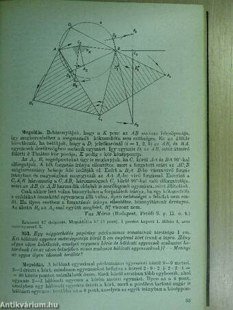 Középiskolai matematikai lapok 1965-1966. (fél évfolyamok)