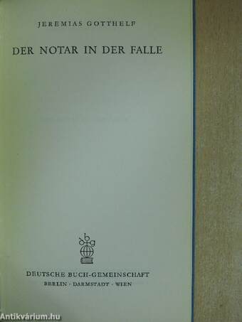 Der Notar in der Falle