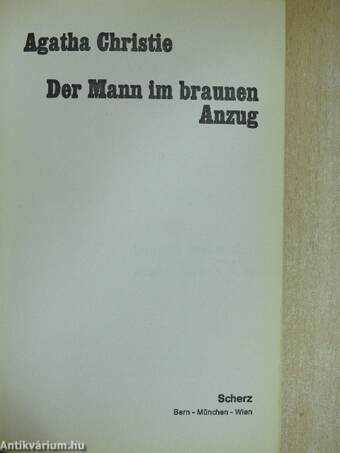 Der Mann im braunen Anzug