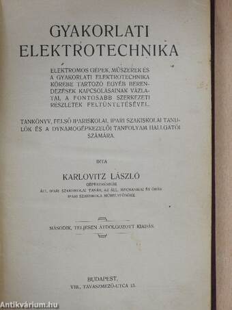 Gyakorlati elektrotechnika